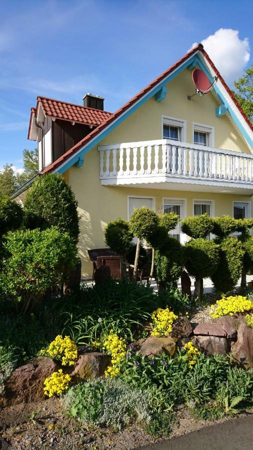 Ferienwohnung Am Waldchen Bad Kissingen Dış mekan fotoğraf