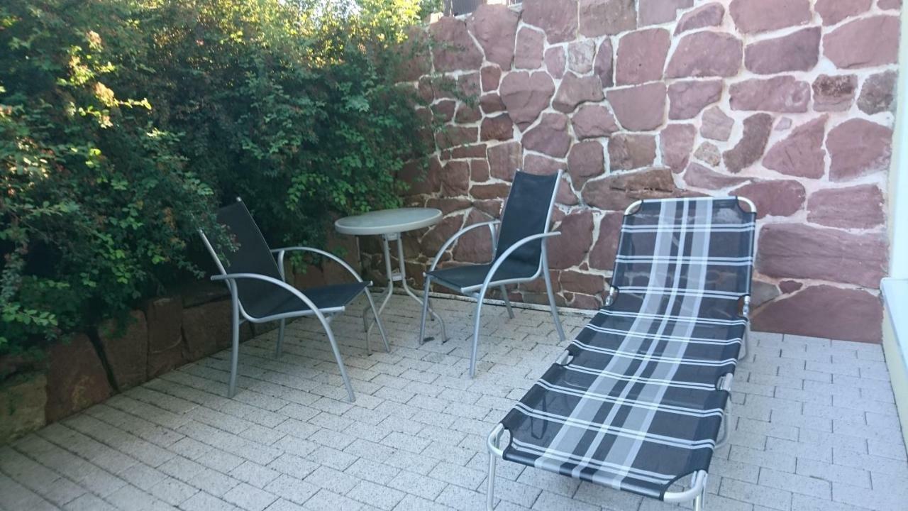 Ferienwohnung Am Waldchen Bad Kissingen Dış mekan fotoğraf